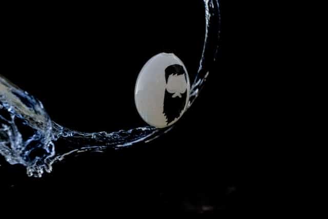 egg and water